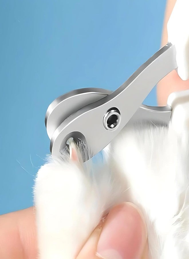 HILDA Circular Cut Hole Cat Nail Clippers Professional Round Hole pet Nail Clipper Avoid Over Cutting Pet Nail Clippers Grooming Tool for cat, Chinchilla, Bird (Multicolour) - Image 3